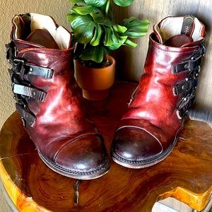 Gorgeous Leather Freebird booties